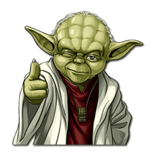 Yoda Telegram sticker pack