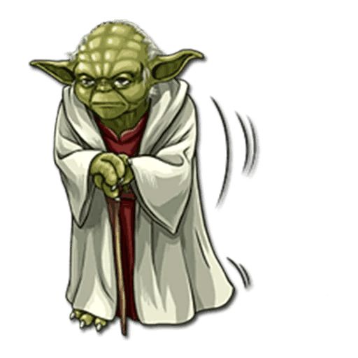 Yoda sticker 14