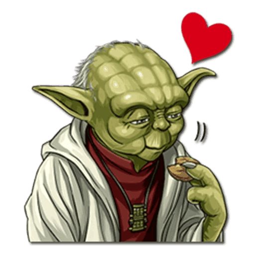 Yoda sticker 18
