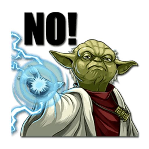 Yoda sticker 3