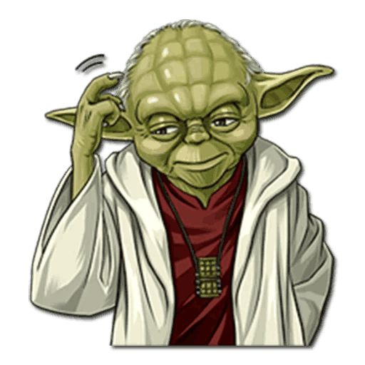 Yoda sticker 22
