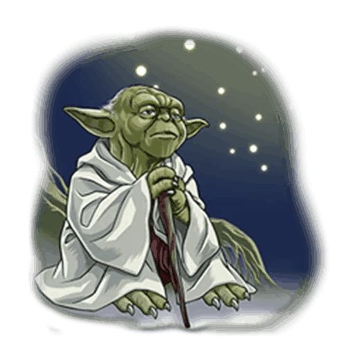 Yoda sticker 23
