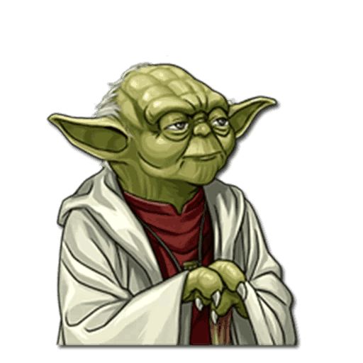 Yoda sticker 25