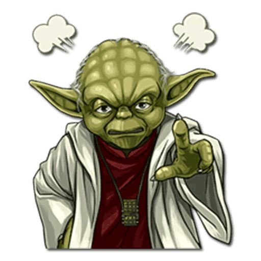 Yoda sticker 28