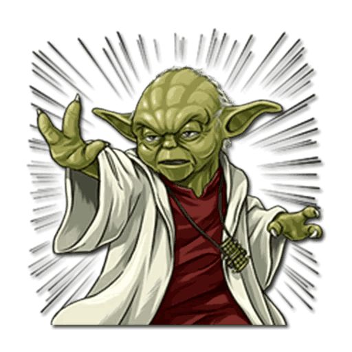 Yoda sticker 32