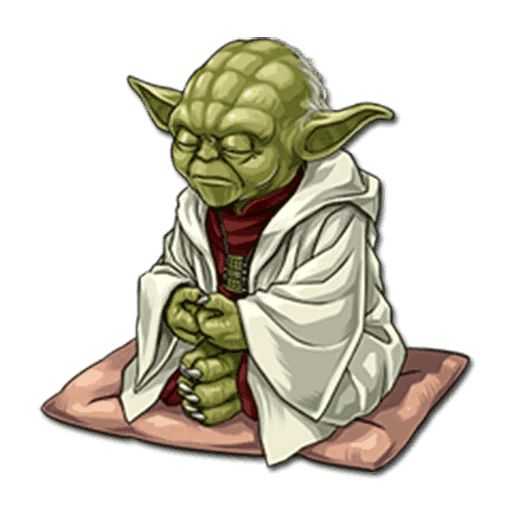 Yoda sticker 37