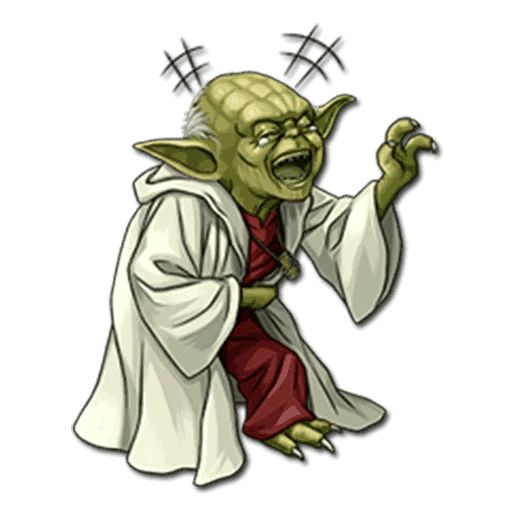 Yoda sticker 6