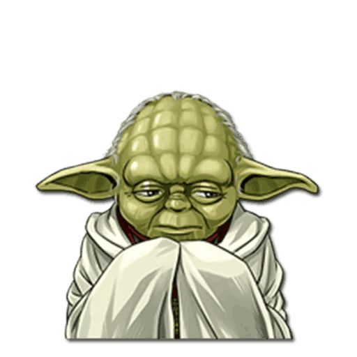 Yoda sticker 7