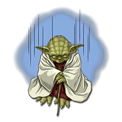 Yoda sticker 8