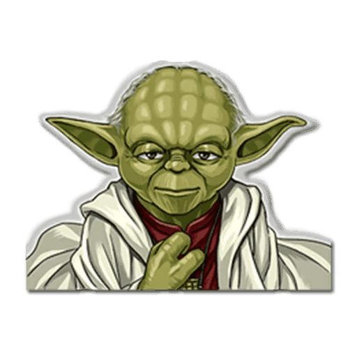 Yoda sticker 9