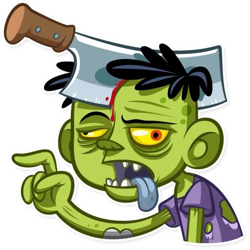 Z For Zombie sticker 6
